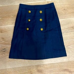J Crew Linen Pencil skirt